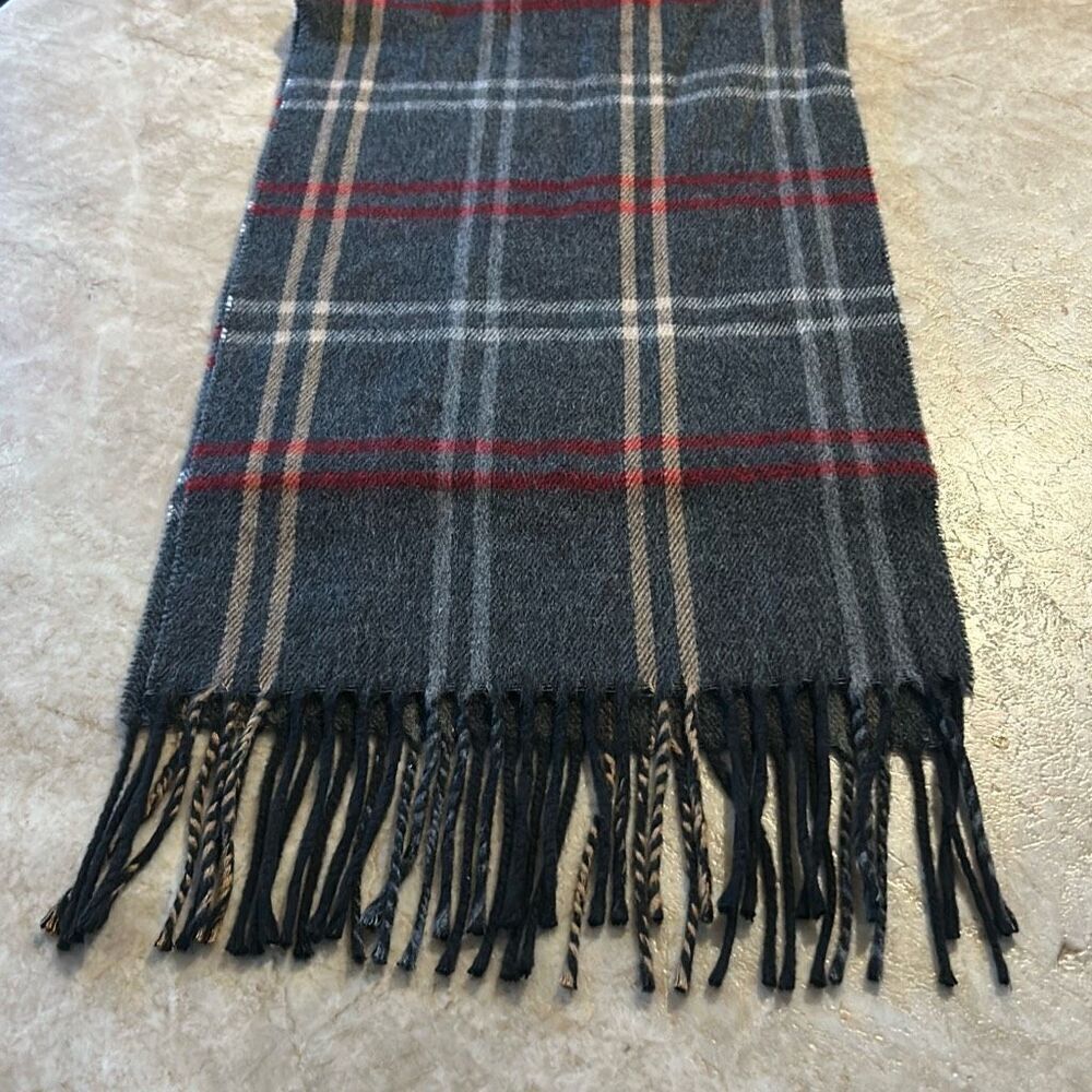 STEVE MADDEN Italian Plaid Scarf